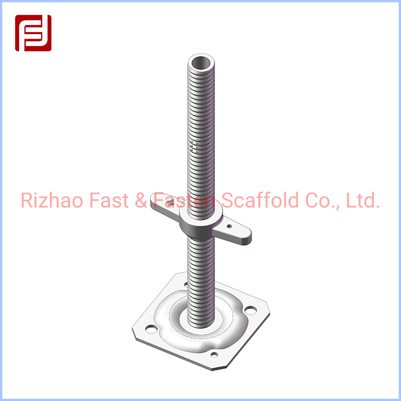 Scaffolding Parts-High Quality Adjustable Hollow/Solid Base Jack/Screw Jack for Scaffolding