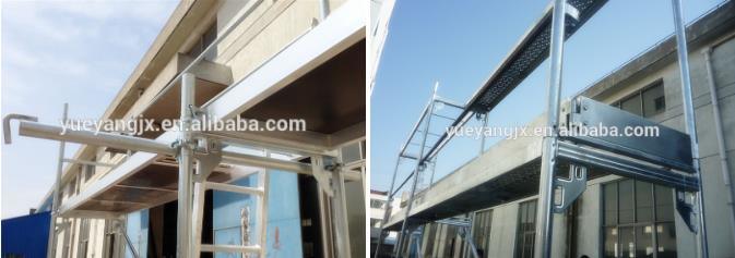 European Layher Facade Steel Scaffolding System for Construction Use