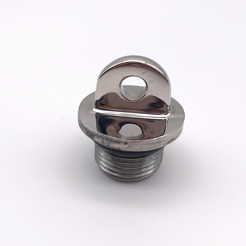 Stainless Steel 316 Drain Plug Scupper Plug Cabin Outfall Valve for Marine Accessories