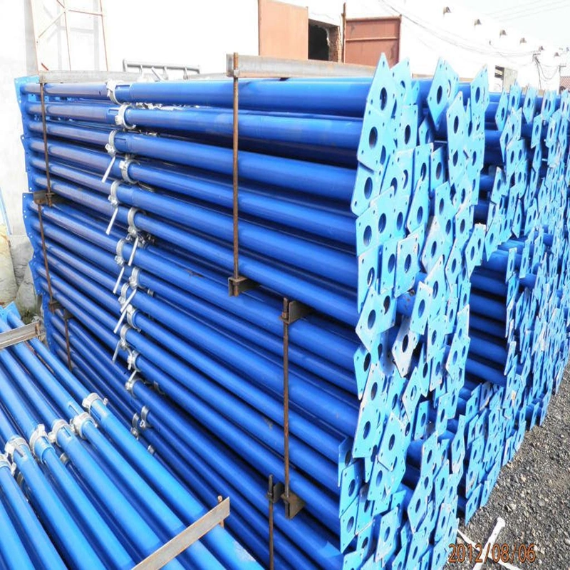 Painted Adjustable Steel Shoring Prop Scaffold Frame Formwork Steel Scaffolding System