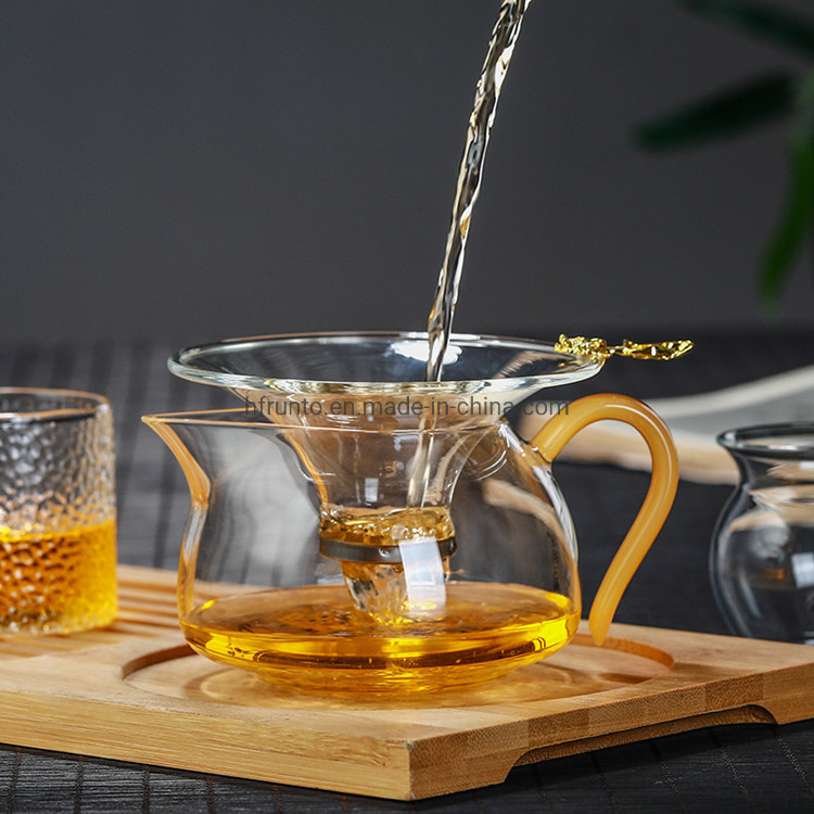 Glassware Wholesale Tea Pot Accessory High Boroslicate Glass Tea Strainer