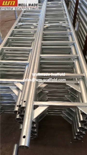 Galvanized Steel Scaffold Ladder for Layher Ringlock Scaffolding