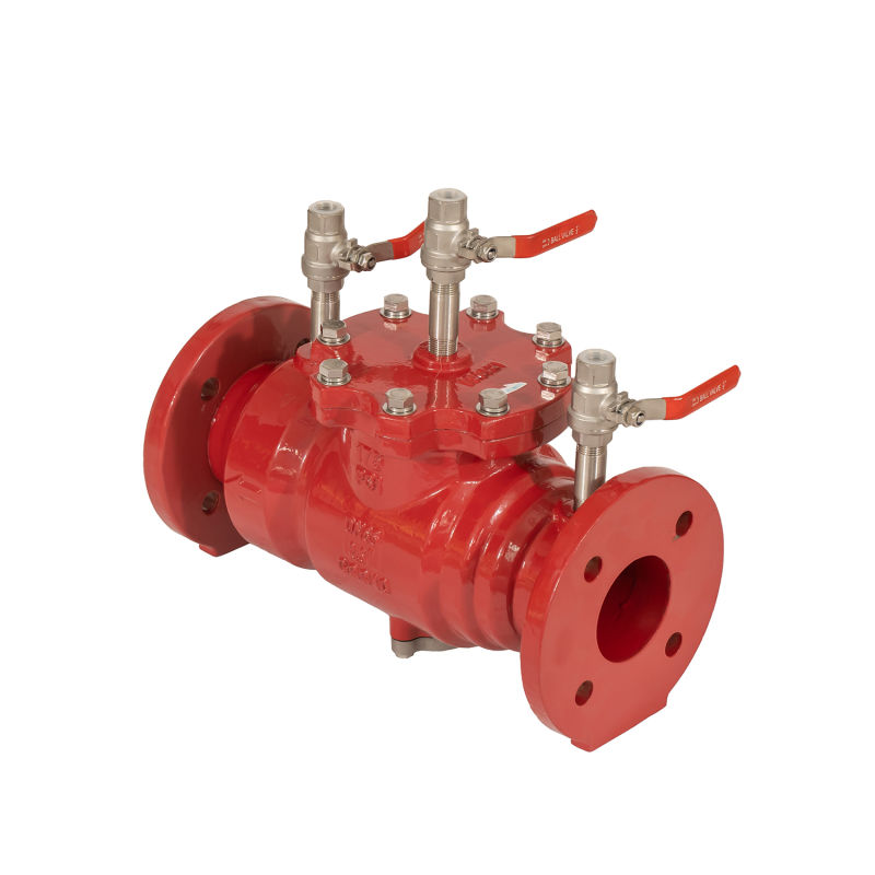 Backflow Preventer Valve with Flow Control for Fire Protection Use