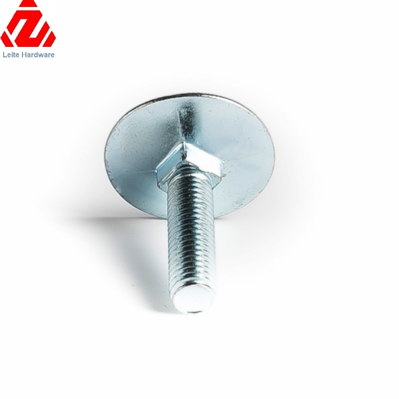 Stainless Steel Carbon Steel Flat Head M4 M6 M8 M10 Carriage Bolt