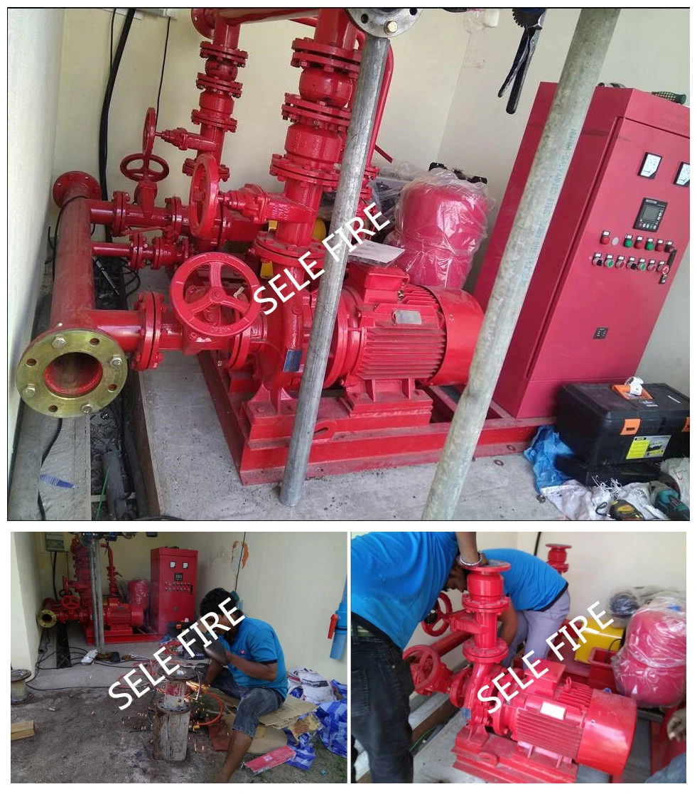 UL/FM High Performance Water Supply Fire Fighting Equipment Diesel End Suction Fire Water Pump