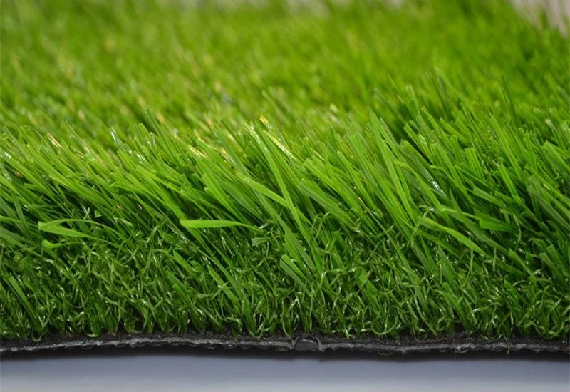Stem Shape 15000 Dtex Artificial Grass Football Field Ideal