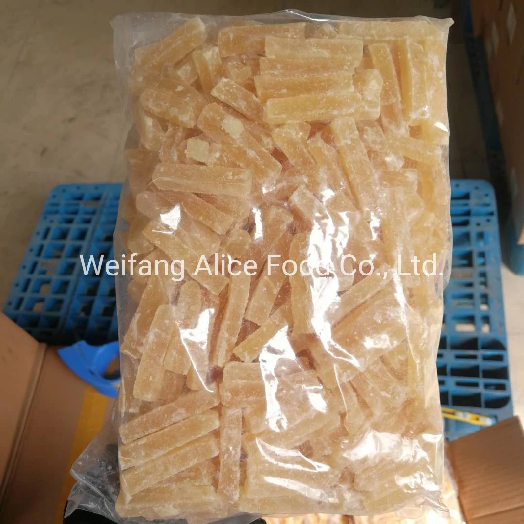 Wholesale Organic Spicy Food Healthy Ginger Preserved Crystallized Ginger