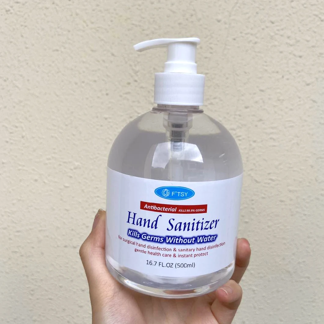 Custom Logo 1oz 29ml Mini Size Lemon Scent Antibacterial Waterless Gel Hand Sanitizer