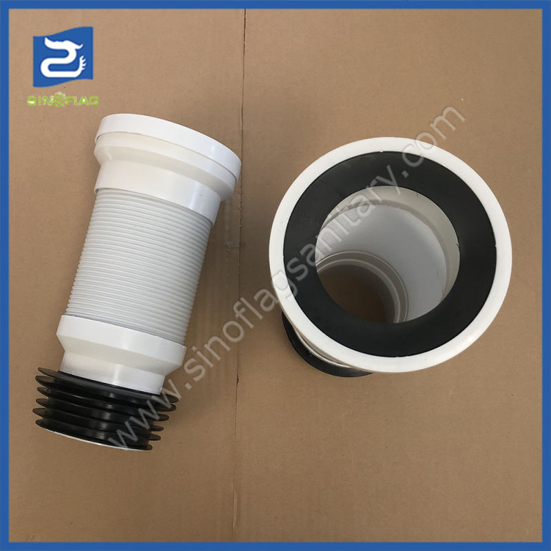 Toilet Wc Waste Drain Hose PP Pan Connector