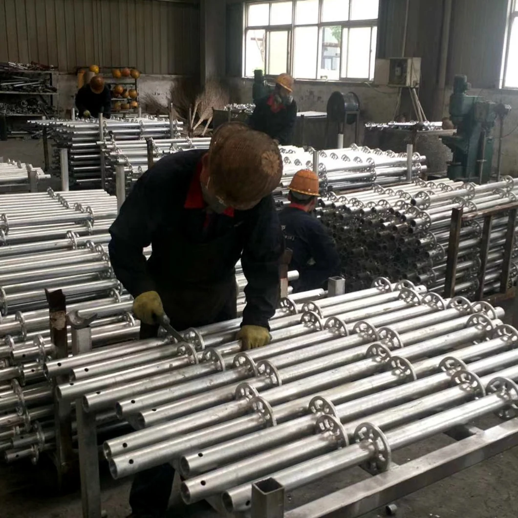 Hot Dipped Galvanized Ringlock Scaffolding Layher All Round Scaffolding (EN12811)