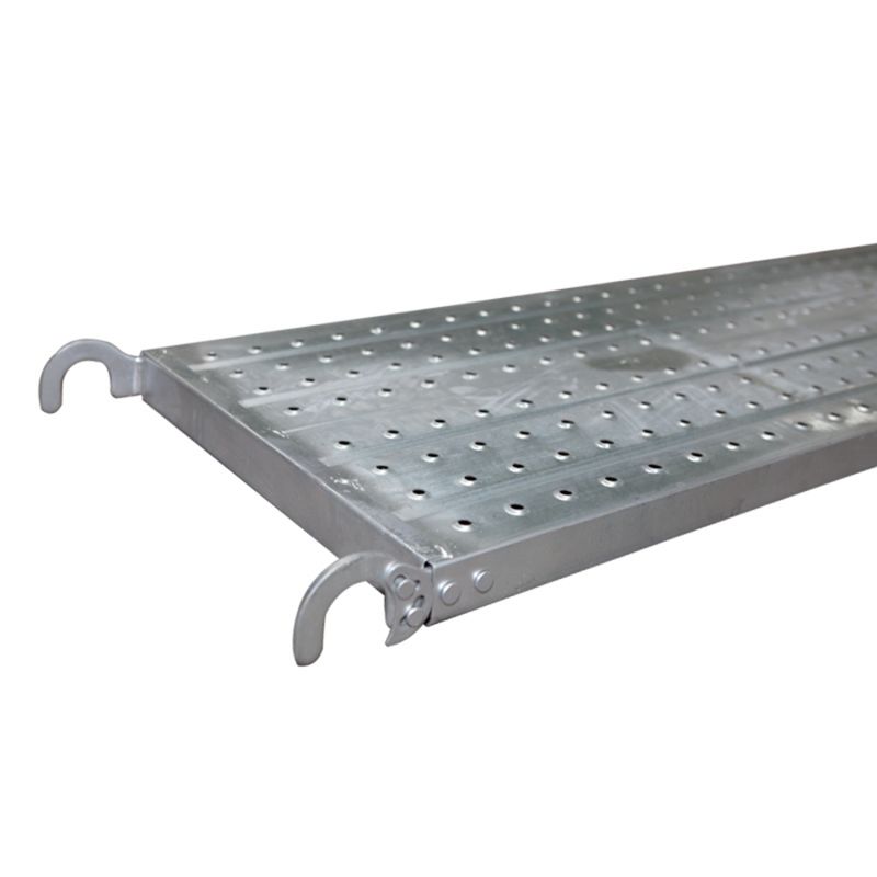 Galvanized Steel Springboard Outdoor Scaffolding Plank with O Hook