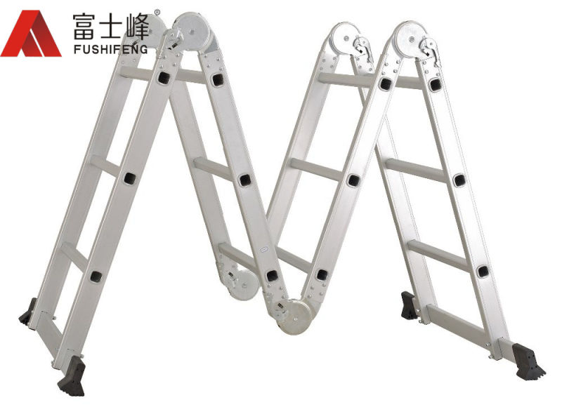 4.6m Multi-Purpose Folding Ladder Aluminum Scaffold Ladder