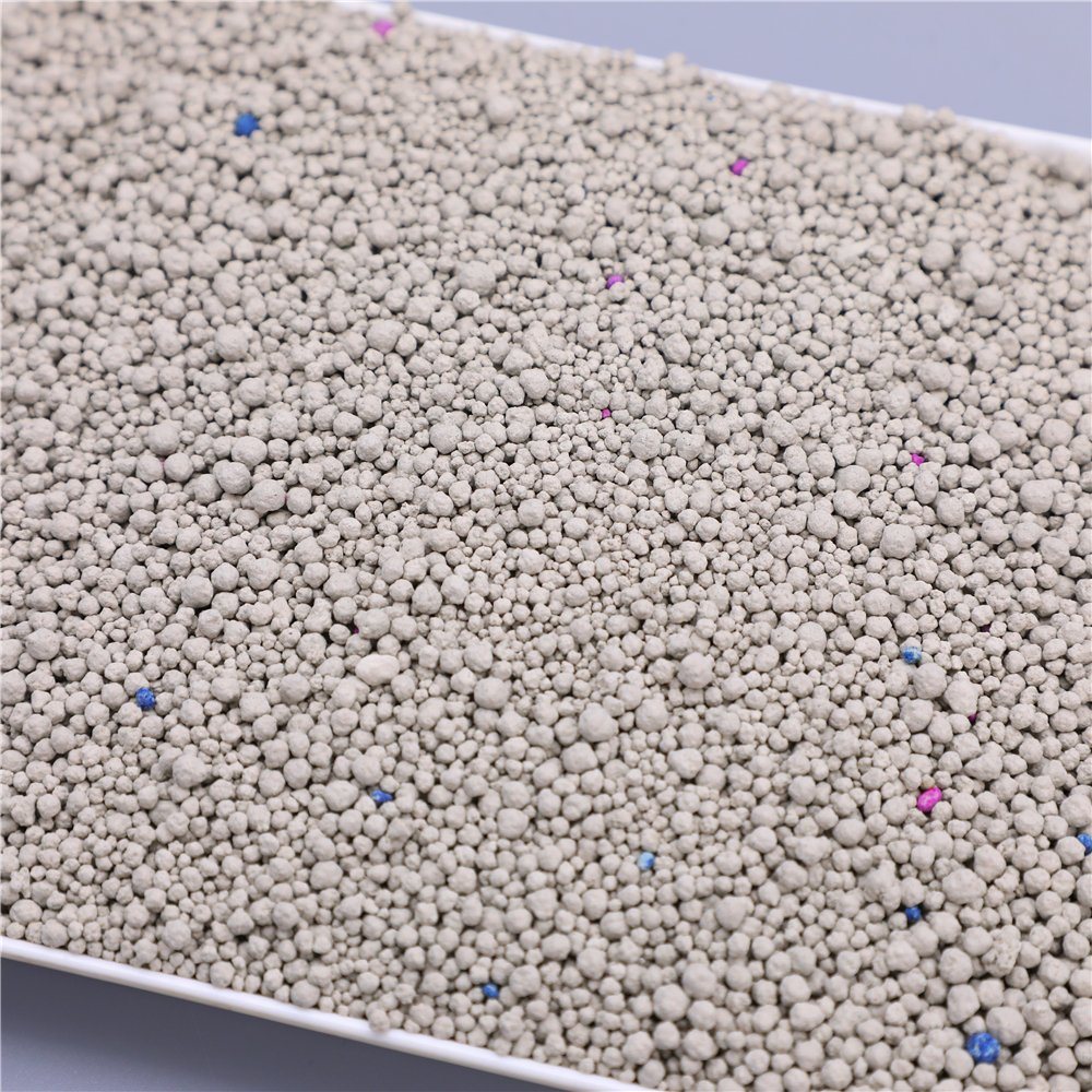 Customized Clumping Anti Bacteria Premium Bead Dust Free Bentonite Cat Litter Sand