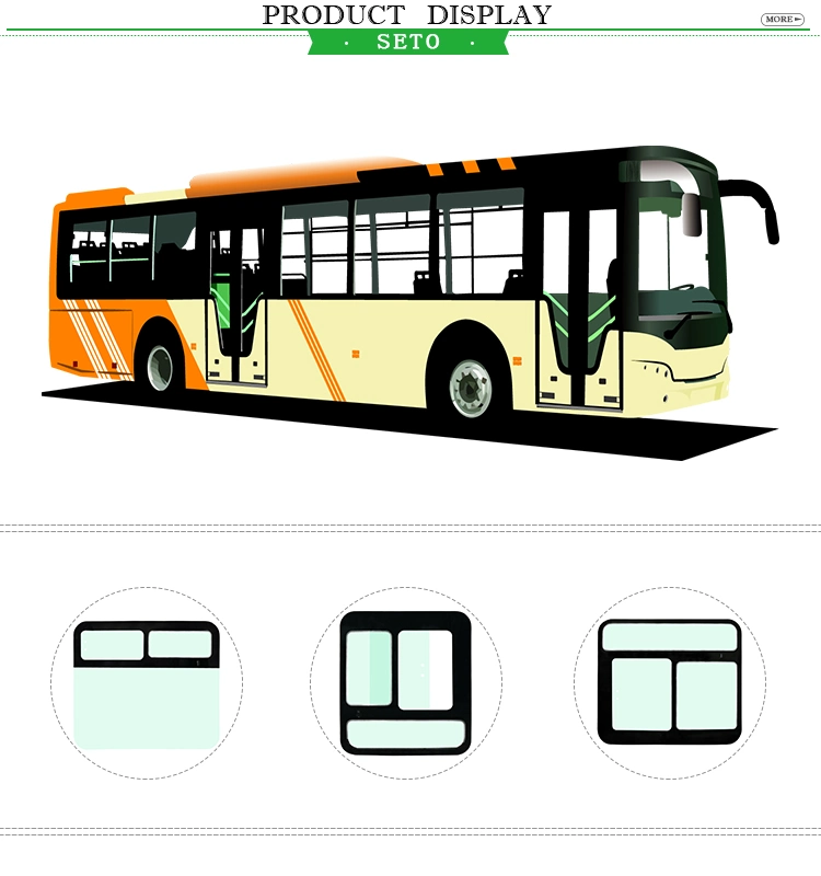 Hotsales Bus Glass Windshield, Side Window Glass for Bus