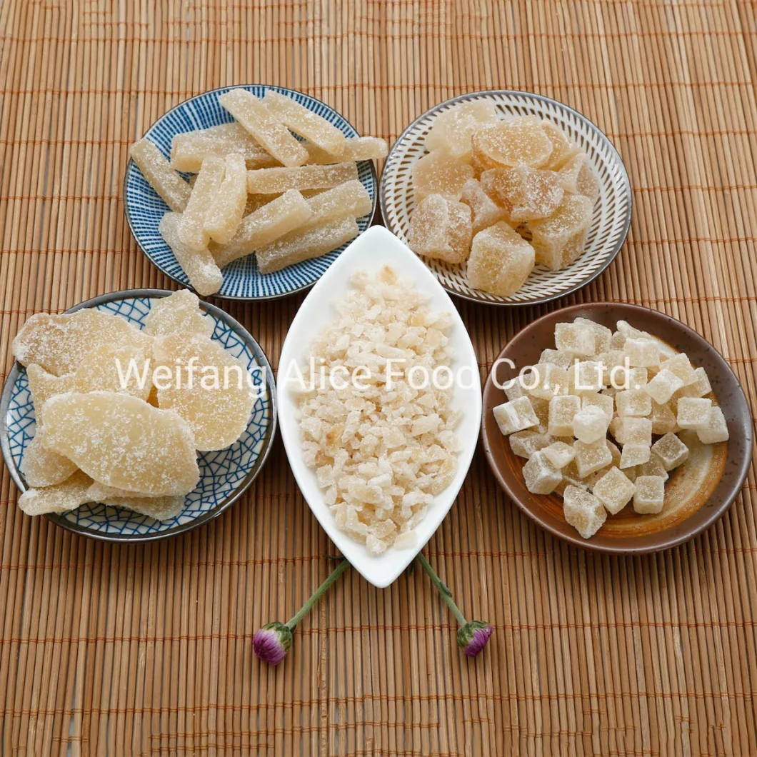 Best Quality Organic Dried Style Ginger Wholesale Crystallized Ginger