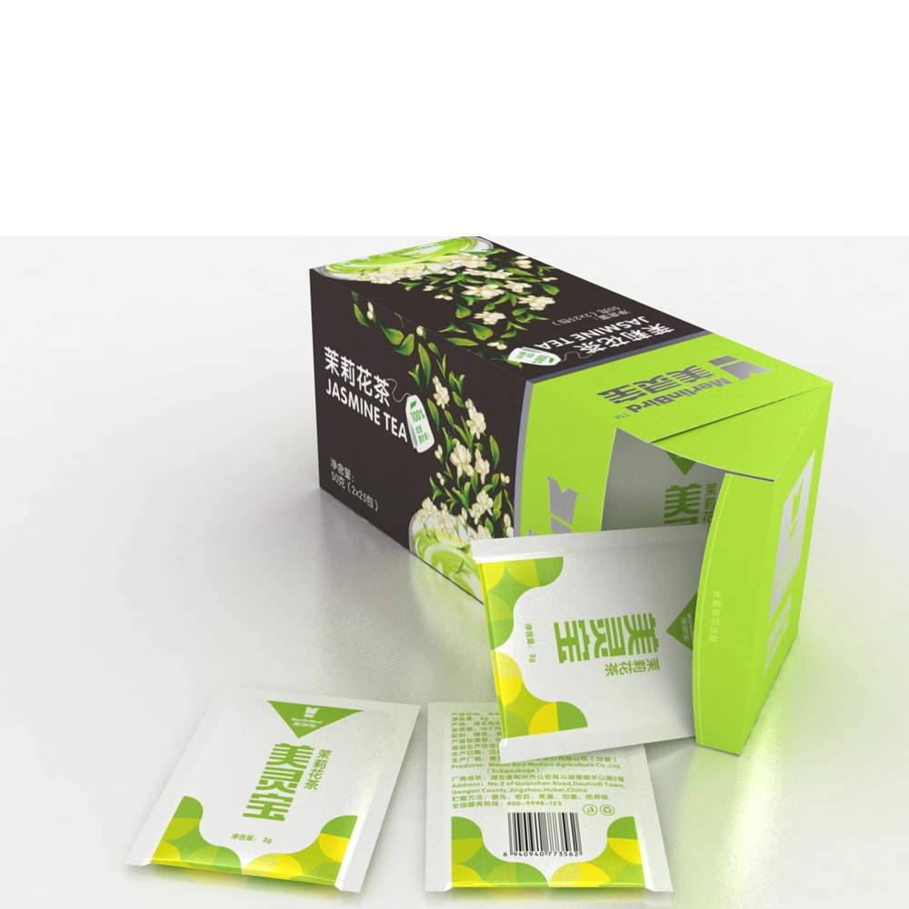 50teabag Per Box Private Label Jasmine Green Tea