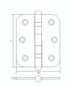 High Quality Door Hinge/ Brass Door Hinge (HG-1051/HG-1052)
