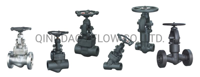 Forged Steel A105 Globe Valve Threaded Trim No. 1