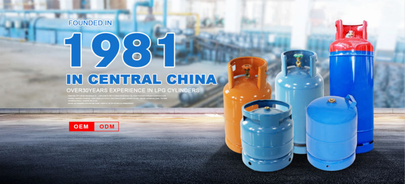 LPG Gas Cylinder with Protective Valve