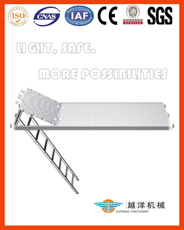 Aluminum Scaffold Platform with Trap Door