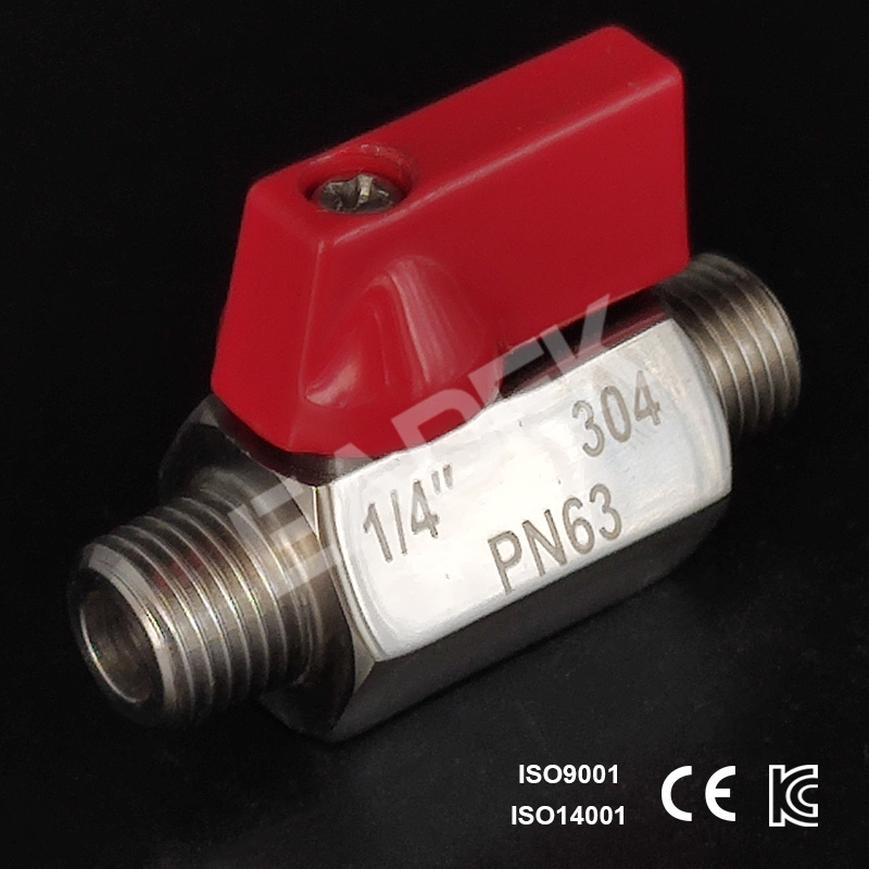 Stainless Steel Products Male Threaded Mini Gas Ball Valve Suppliers