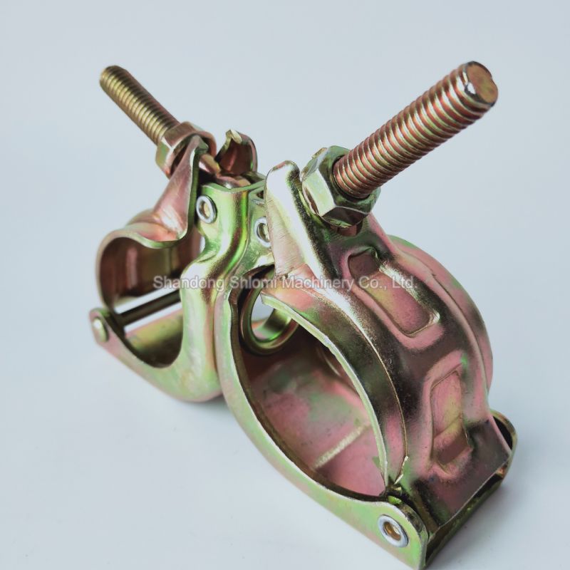 JIS Steel Pressed Scaffolding Swivel Coupler for Steel Pipe Scaffolding Construction