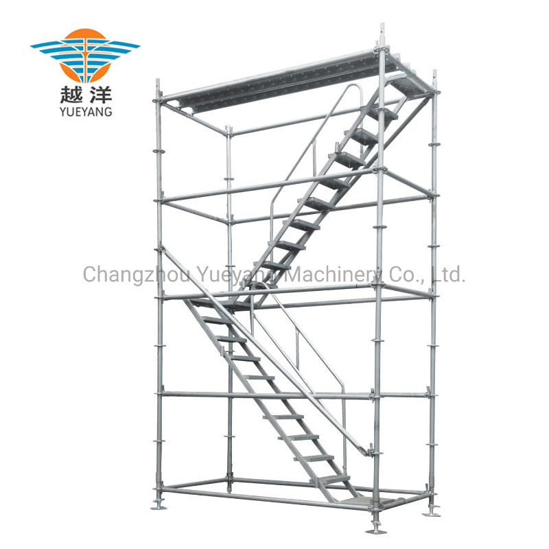Aluminium Scaffold Stair Ladder for Construction Use