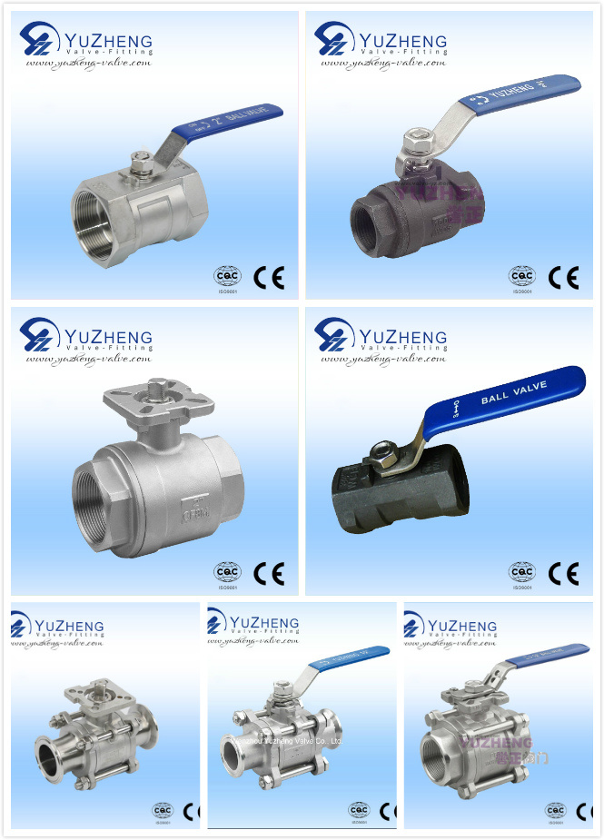 2PC Stainless Steel Flow Control Valve Factory in Zhejiang China