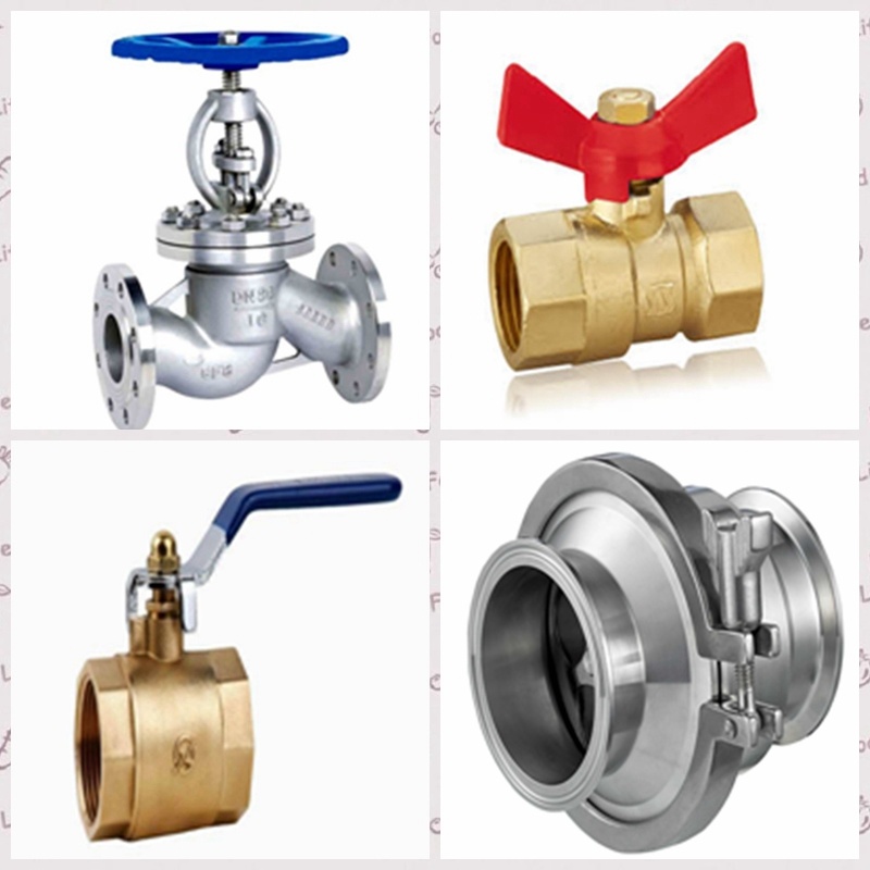 Customized Bronze/Brass/Copper Three-Way Valves Sand Casting Products