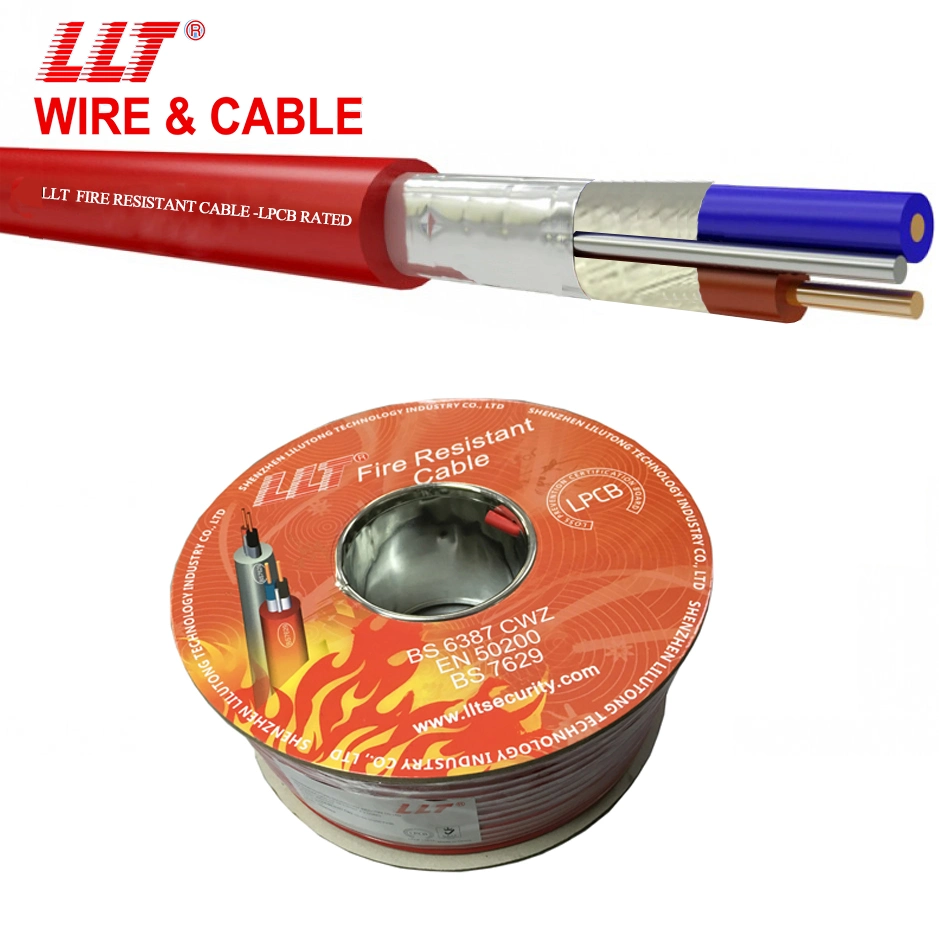 Lpcb Fire Cable 2 Core Fire Alarm Cable Fire Resistant Cable