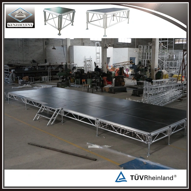 Portable Outdoor Event Stage Platform Used Aluminum Mobile Event Stages for Sale