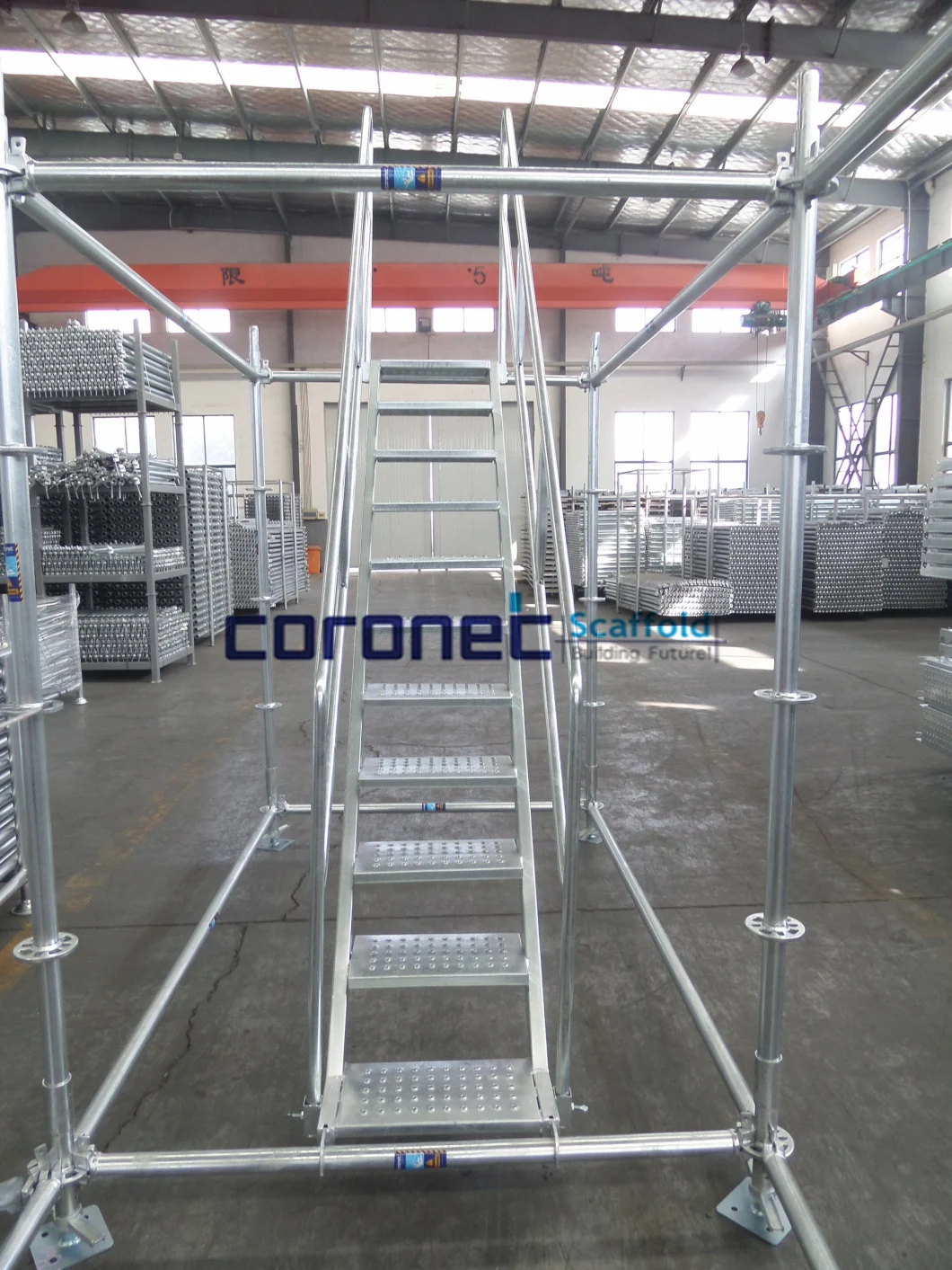 Scaffold Stairs Stringers and Steps Scaffolding for Modular Scaffolding System