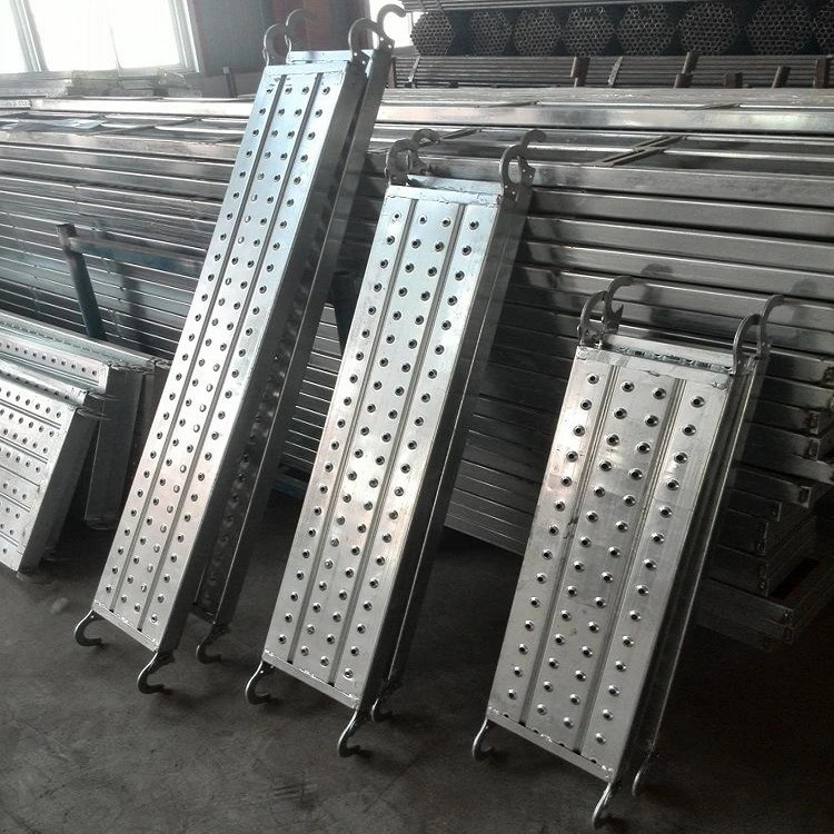Galvanized Metal Scaffold Plank with Hook