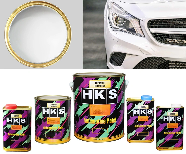 Car Paint Factory Hks Auto Refinish Paint 2K White