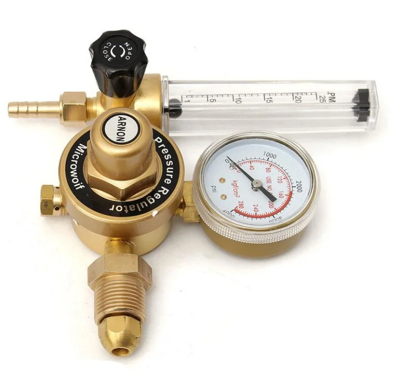 Durable Air Argon CO2 Pressure Gauge MIG TIG Regulator Flow Valve Control Reducer