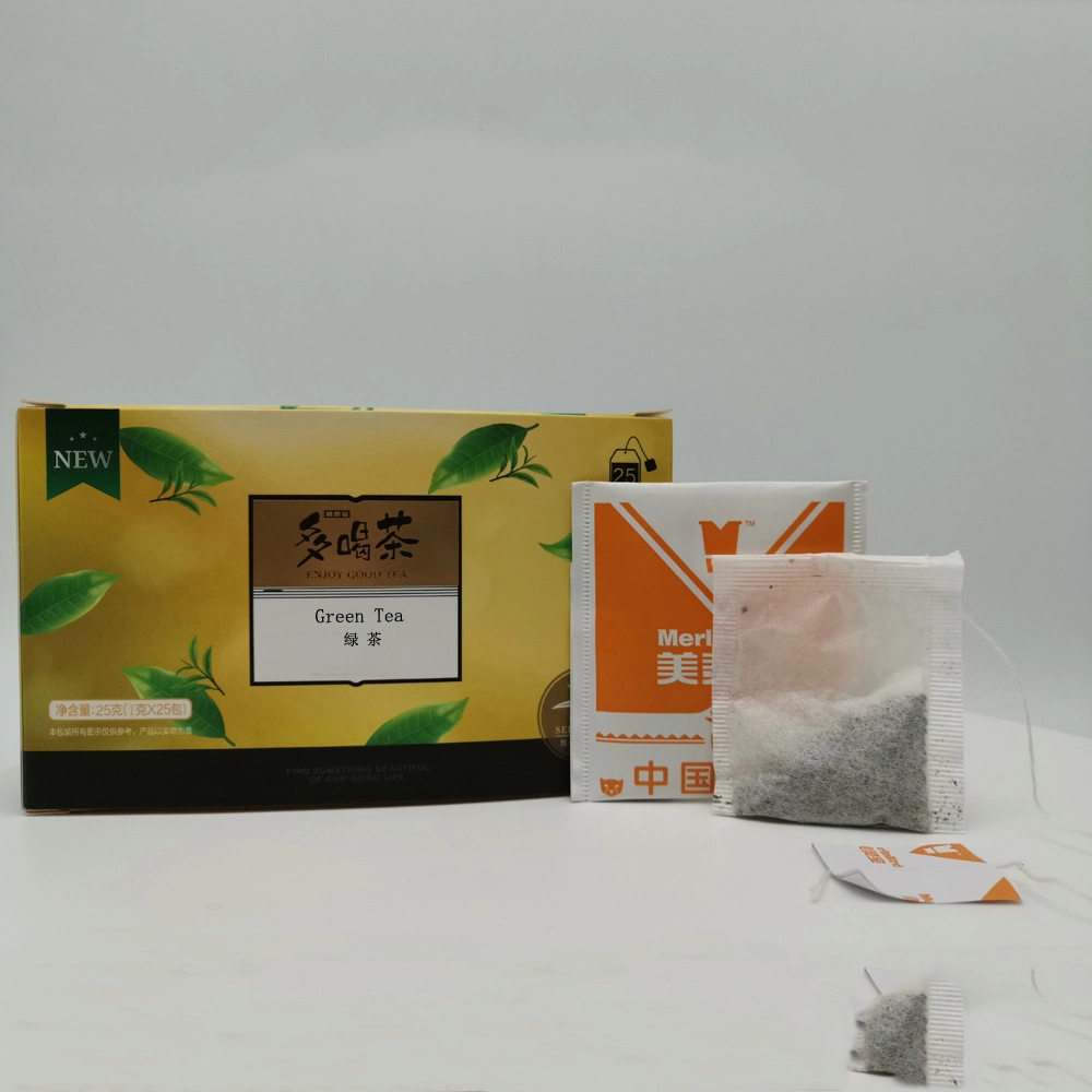 1g *25 Teabags Organic Green Tea with Paper Box