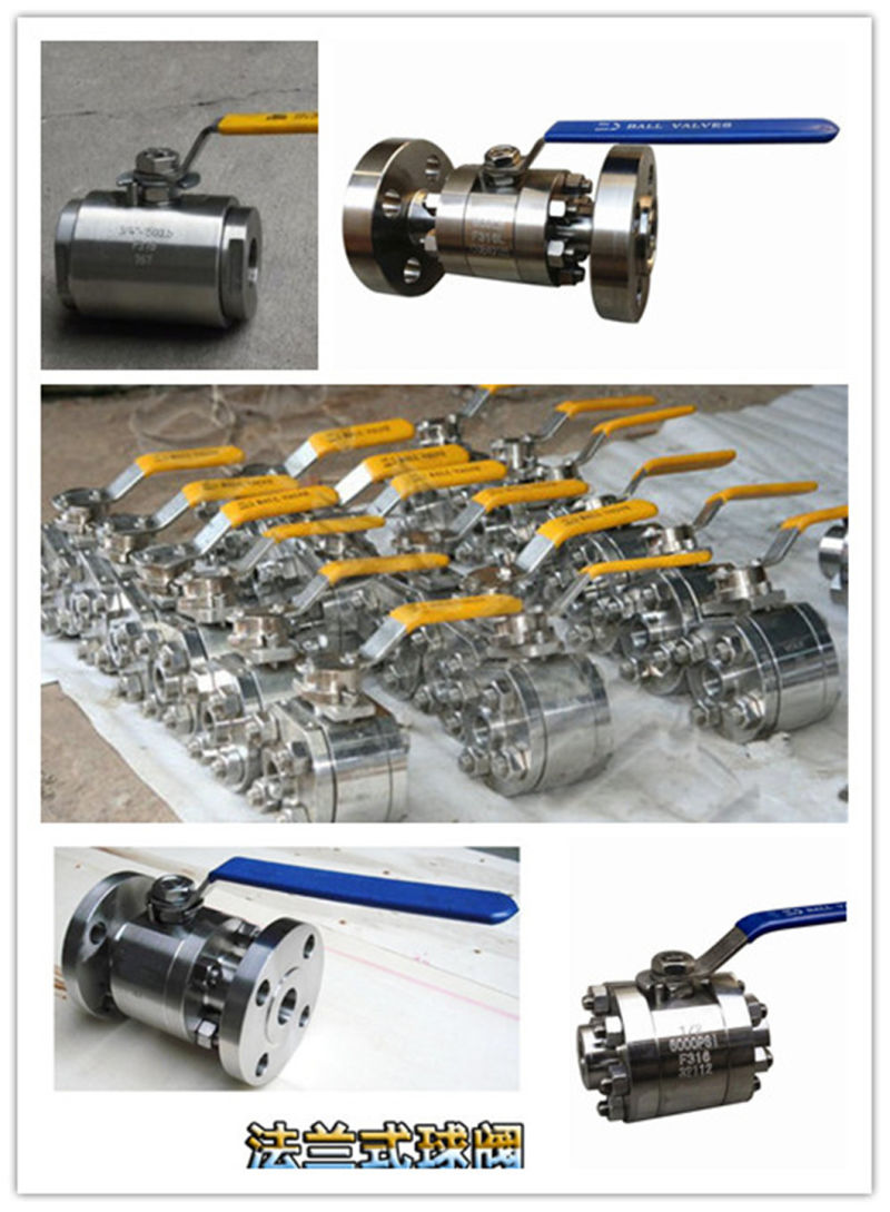 Wb-02 3PC Stainless Steel High Pressure Ball Valve