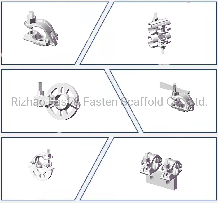 Scaffold Fastener /Pipe Clamp/ Fixed and Rotating Galvanised Scaffold Coupler
