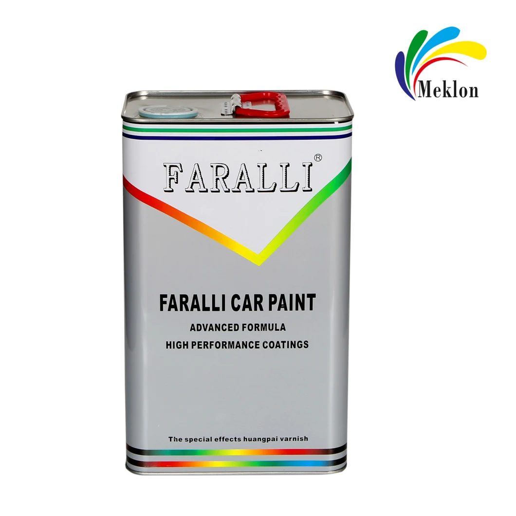 Meklon Auto Refinish Paint Ferrari Pearl Silver Paint Fp-M406 Medium Flash Silver Coating Paint