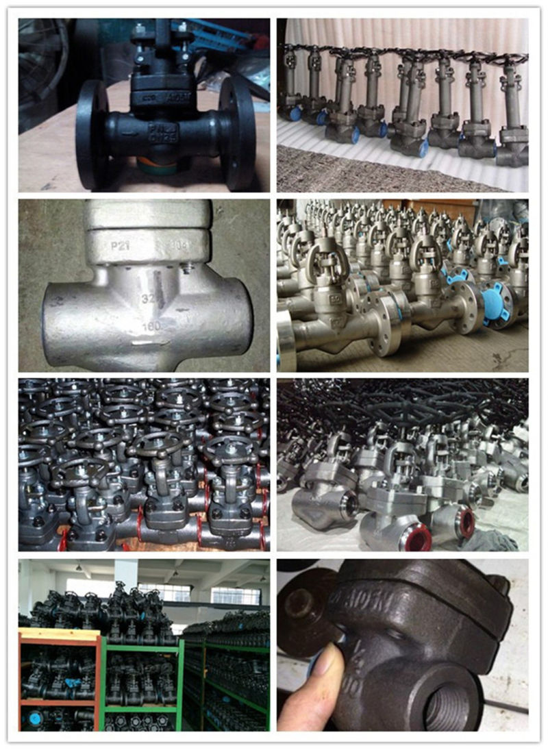 Socket Welding Screwed Globe Valve Made of Forged Steel