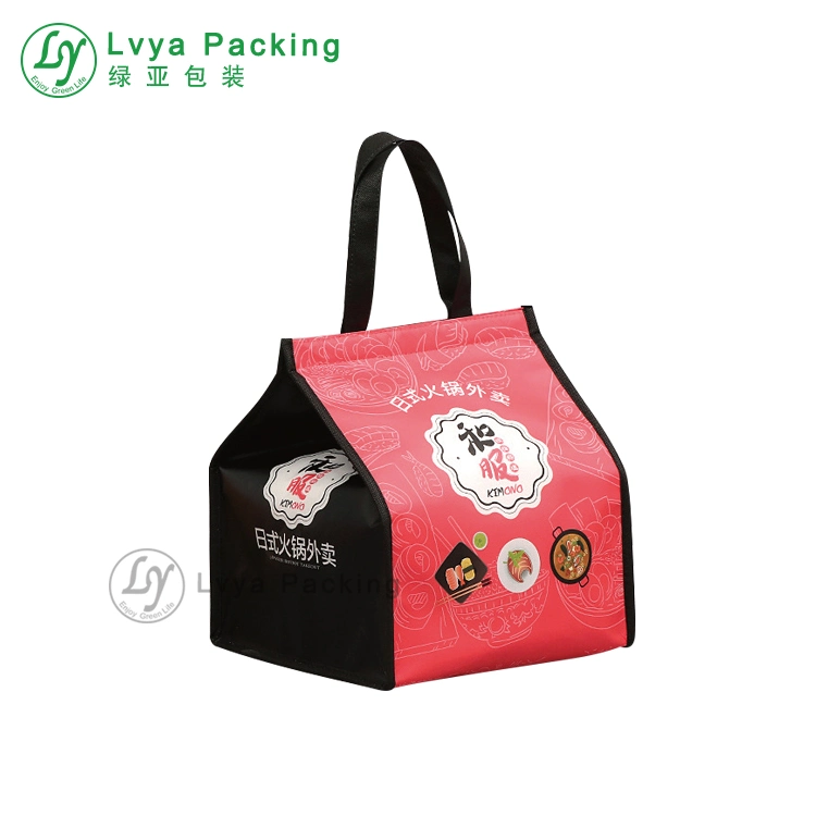 Comparesharehigh Quality Waterproof Lunch Box Insulated Convenient Carrying Lunch Keep Warm Bag for Taking Away Food