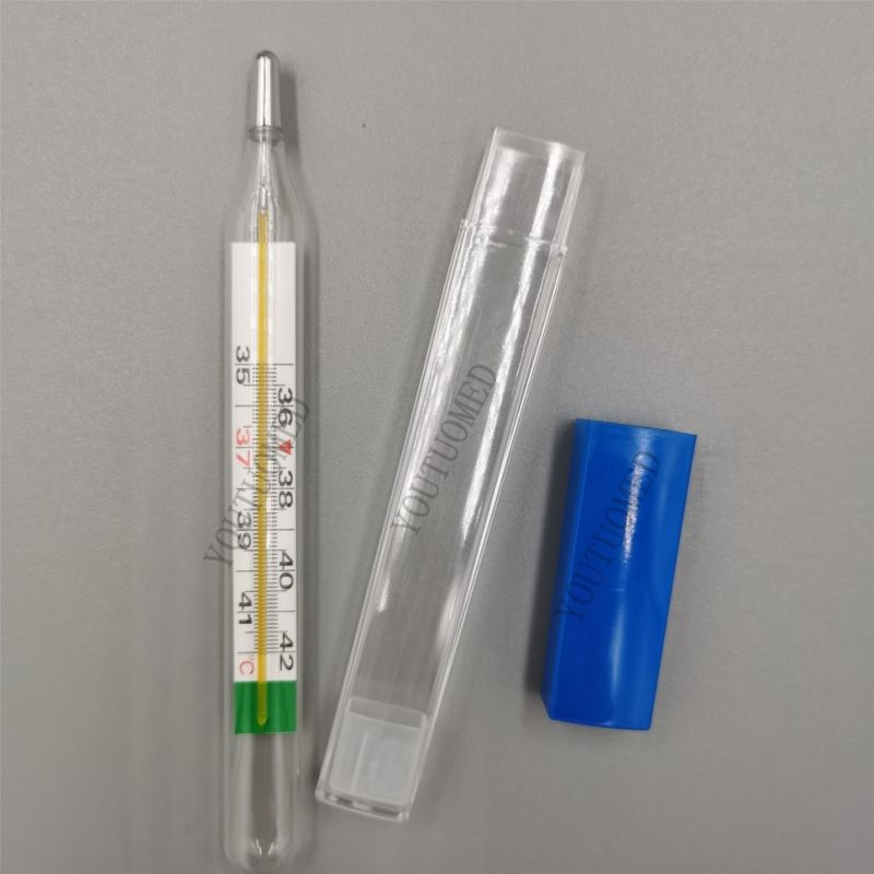 Mercury-Free Glass Thermometer Pharmacy Medical Mercury