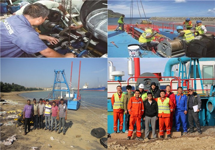 Movable Portable Best Selling Suction Sand Dredger Equipment for Sale