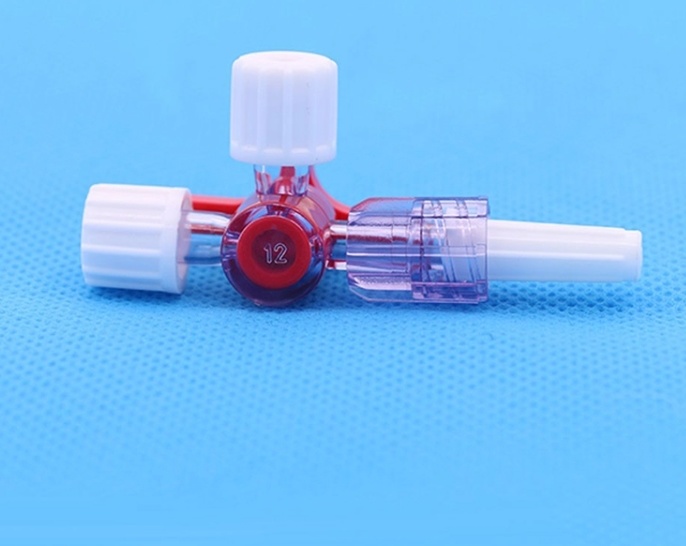 Medical 3 Way Stopcock with 20cm Tubing