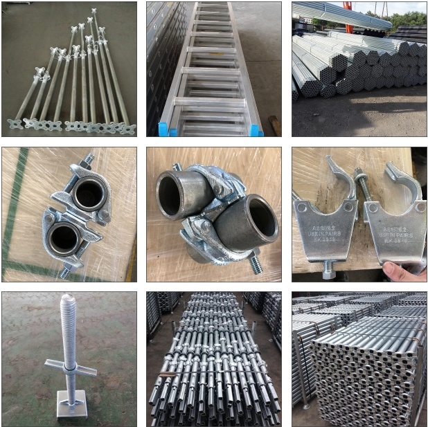 Scaffolding Clamp Drop Forged Fitting Coupler with Welded Coupling Pin