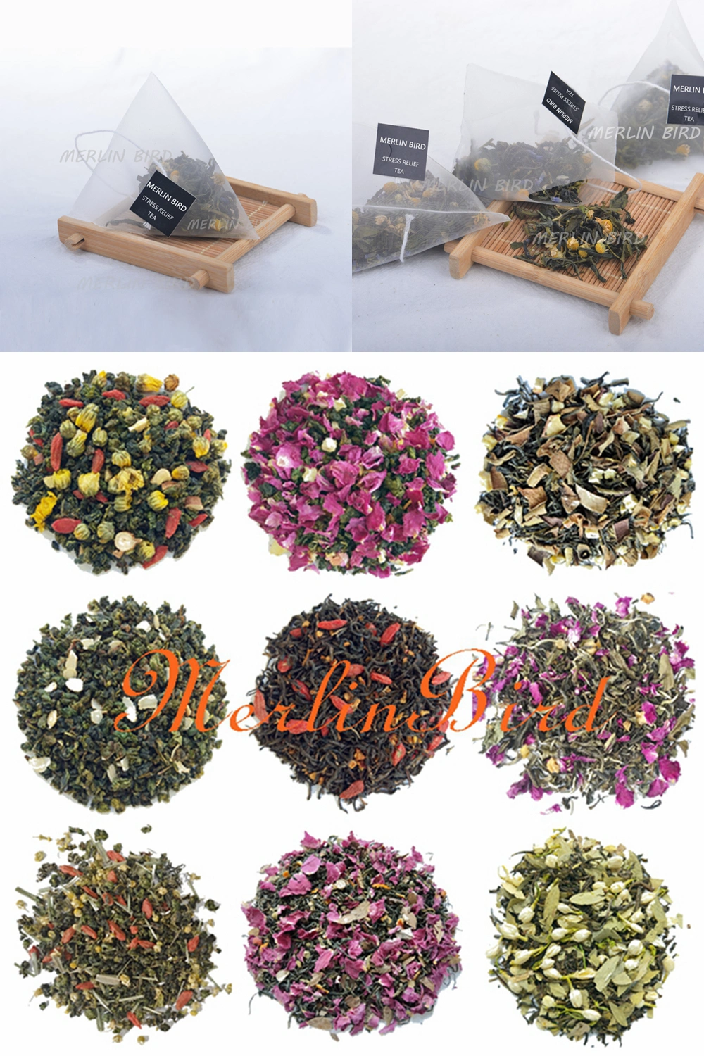 Herbal Rose Flower Black Tea with Private Label
