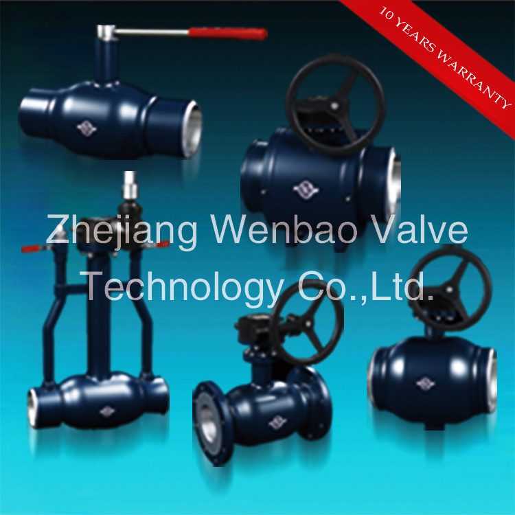 Fully Welded Ball Valve with Floating Ball for Nature Gas