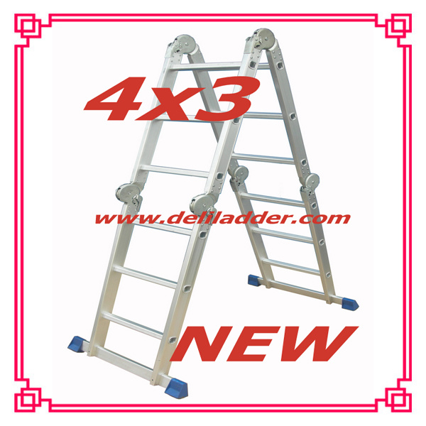 Aluminum Multi-Purpose Scaffold Ladder with Workfrom