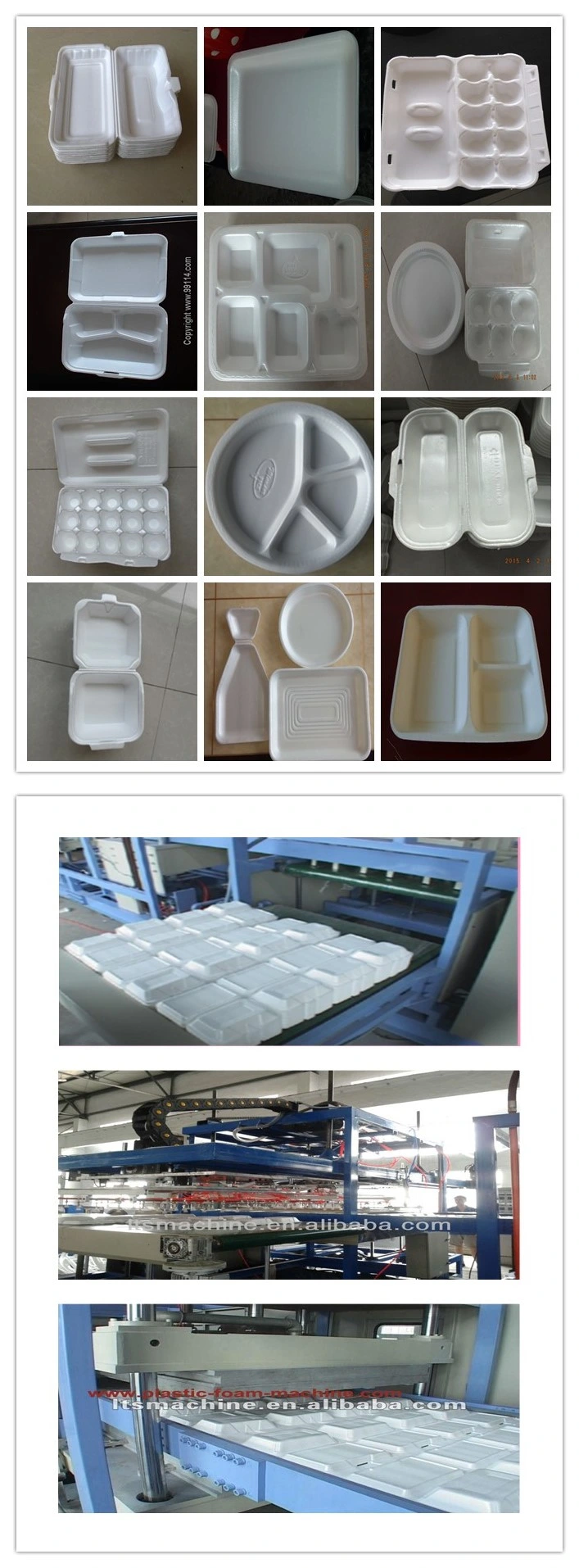 Disposable Foam Thermocol Plate Making Machine