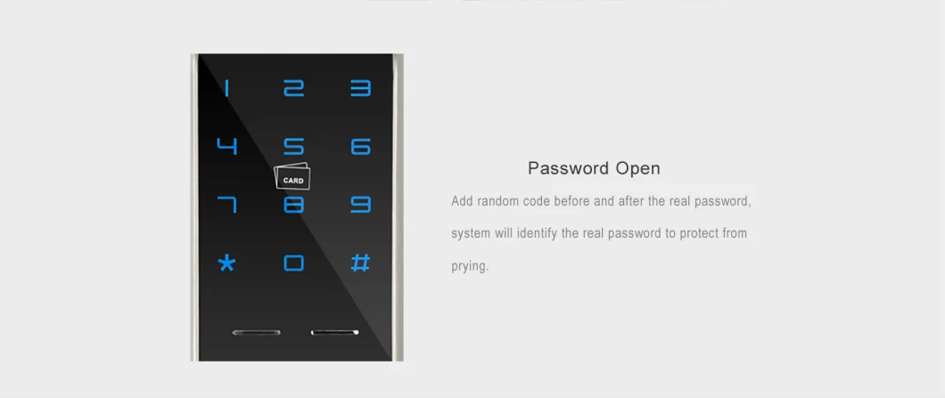 Password Door Digital Lock Outdoor Smart Door Lock Fingerprint